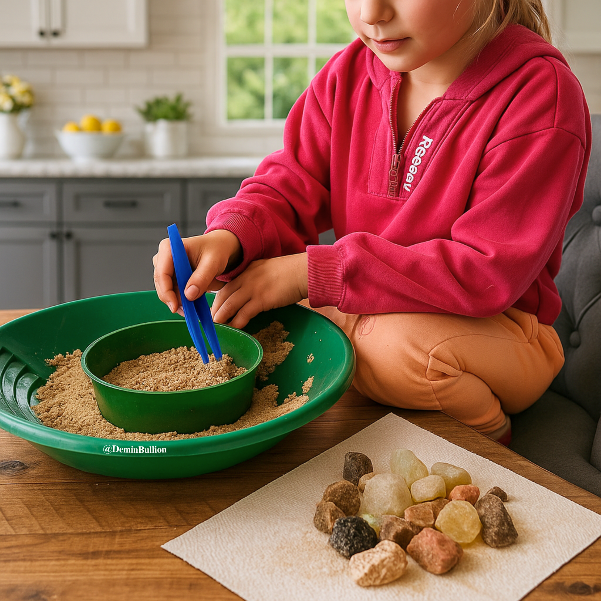 Gold and gems jackpot kit ideal for backyard treasure hunting